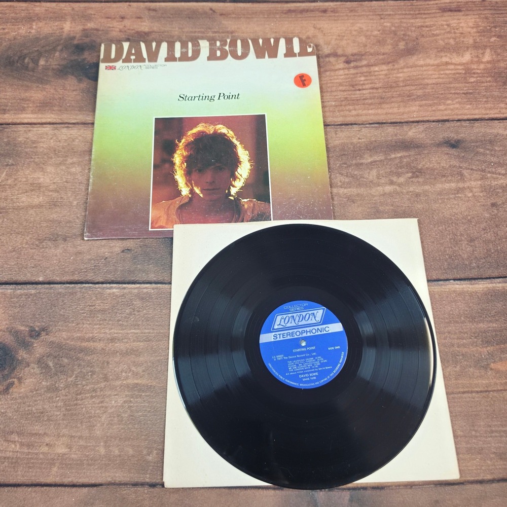 David Bowie Starting Point Vinyl LP 12" Black Good 1977 London Collector Series